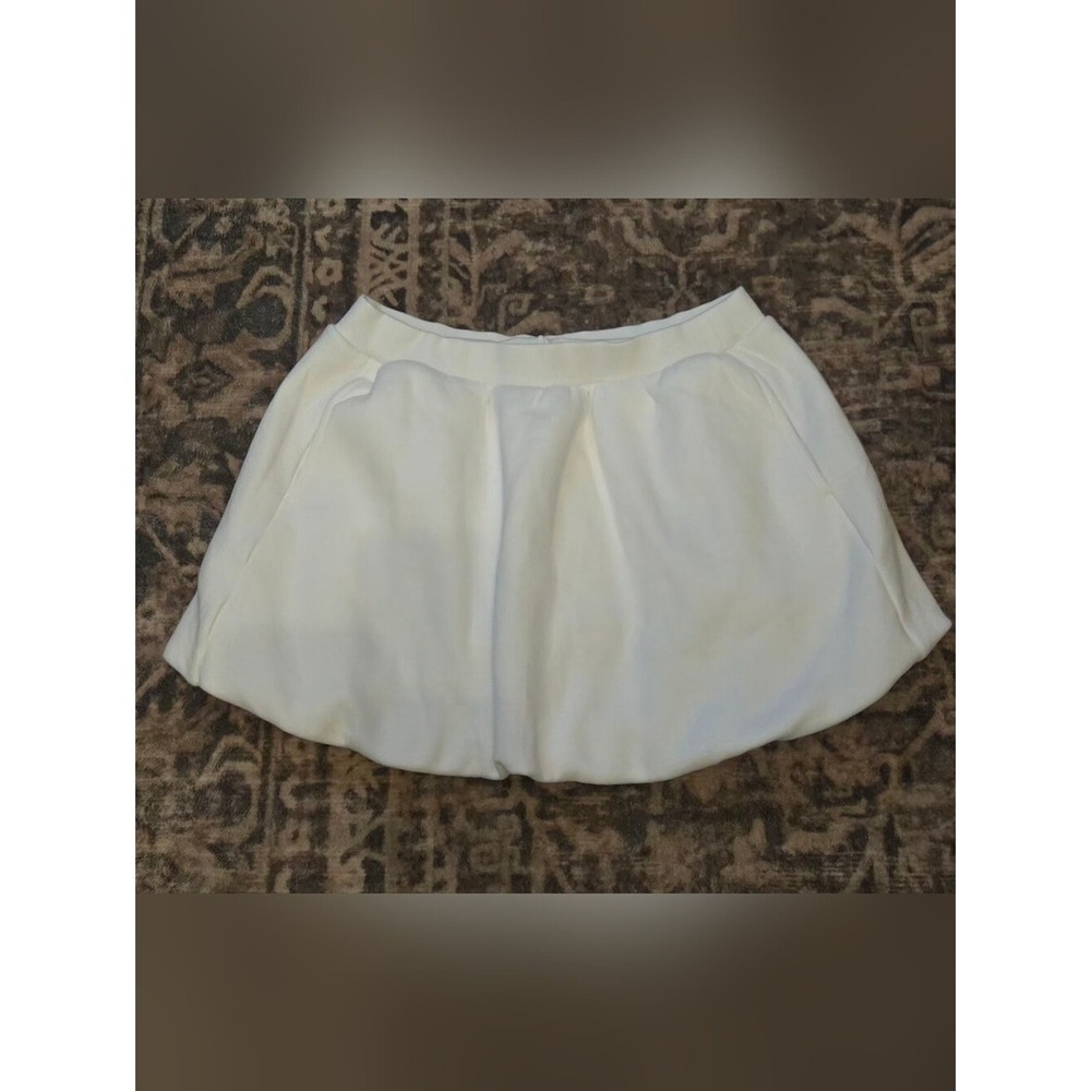Aerie Offline White Bubble Skirt NWT Built-in Shorts Medium